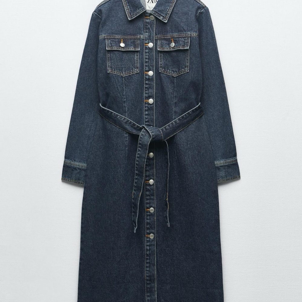 Zara Blue Denim Jacket